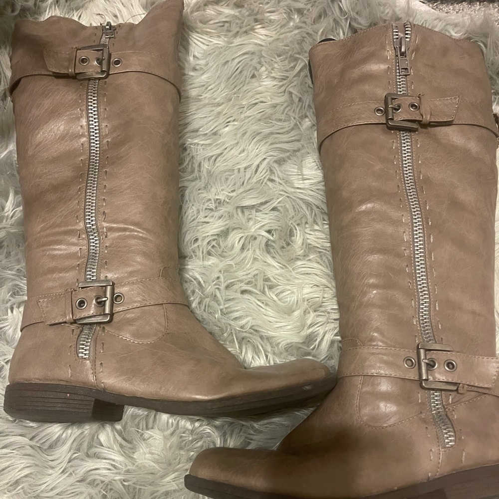 Knee high boots